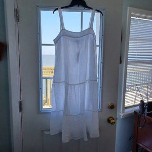 Michael Stars White Gauze Sundress Size M